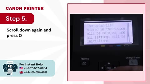 How to Factory Reset Canon LBP622Cdw?