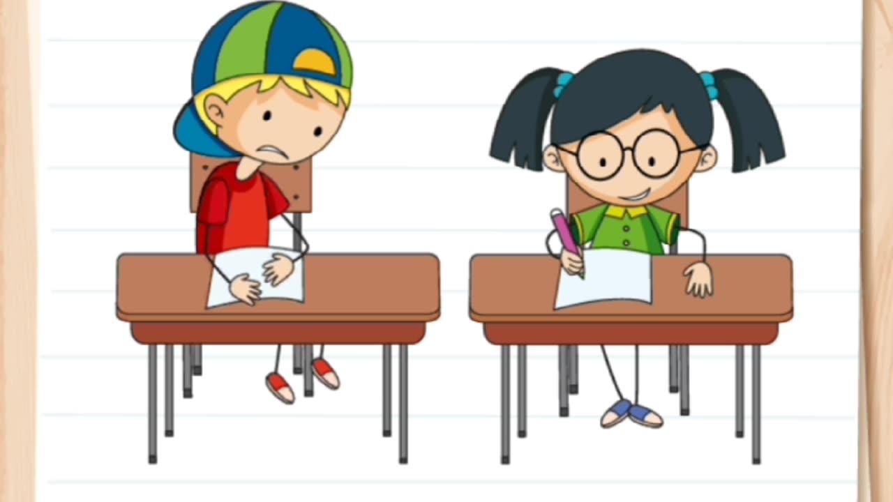 Jack did not study for the exam. But he has to pass ! Brain Test Level 51!