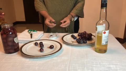 UVAS BENDITAS, CÓMO PREPARARLAS.