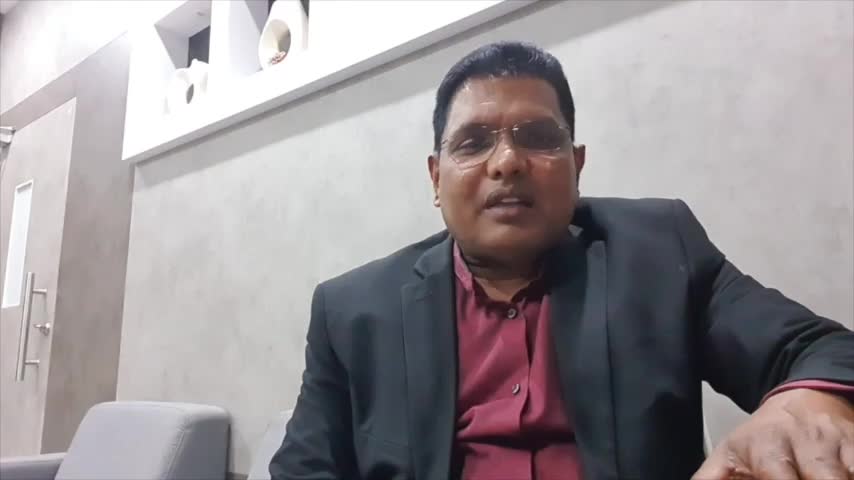 Message from Dr. David K Pillai to students of Davao Medical School Foundation who completed FMGE