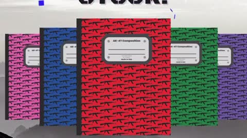 AK-47 notebooks are now in stock!