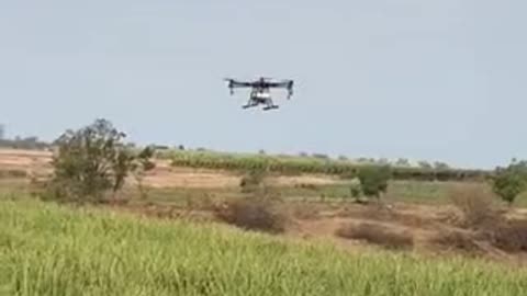 Agriculture drone spry