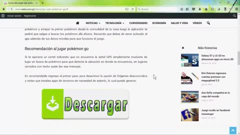 Como descargar apk pokemon go