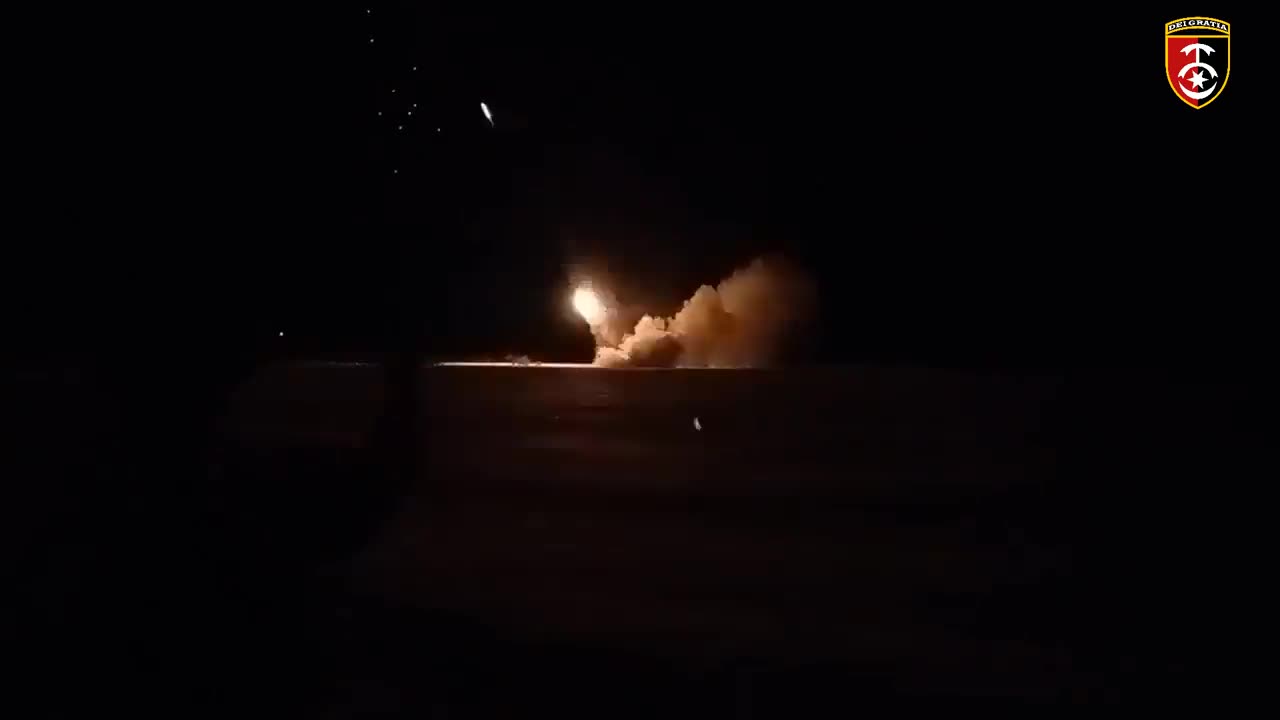 Ukrainian reception of the Russians by the artillery