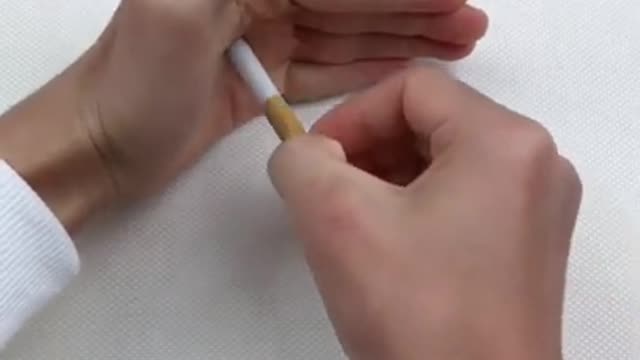 Do you also want to learn how to make a cigarette disappear? Magic