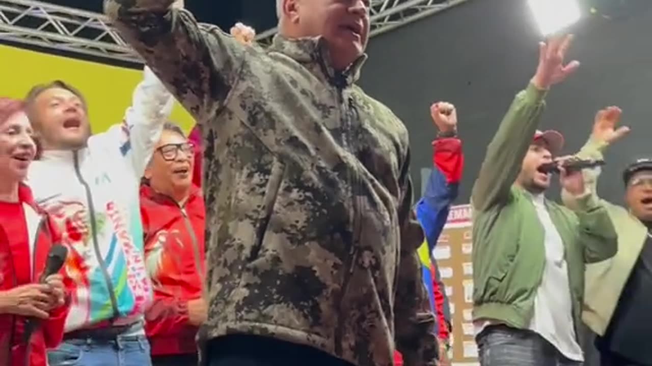B21 DIOSDADO CABELLO, EL CHAVISMO ES ALEGRIA, EL CHAVISMO ES PAZ.