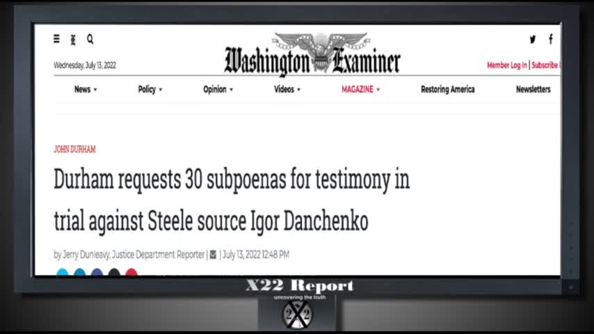 X22 Report vom 13.7.2022 Episode 2823