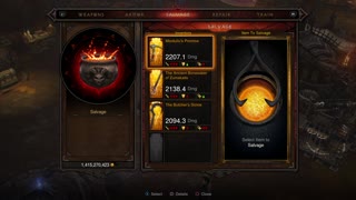 Diablo 3: Reaper of Souls Gathering new itmes