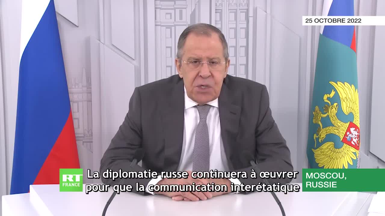 Sergueï Lavrov estime que les tentatives de «Washington et de ses satellites»....