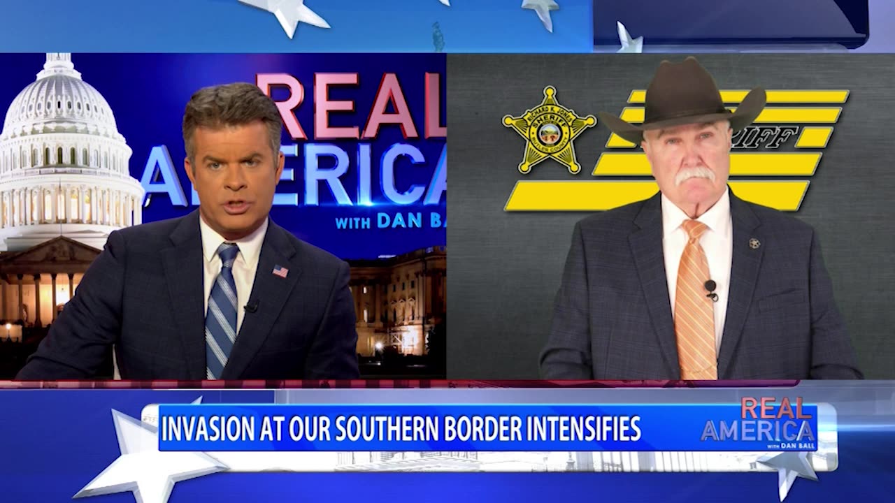 REAL AMERICA -- Dan Ball W/ Richard Jones, Sheriff Issues Terrorism Warning To Americans, 2/12/24