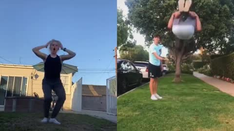 I know backward flip is super easy😁