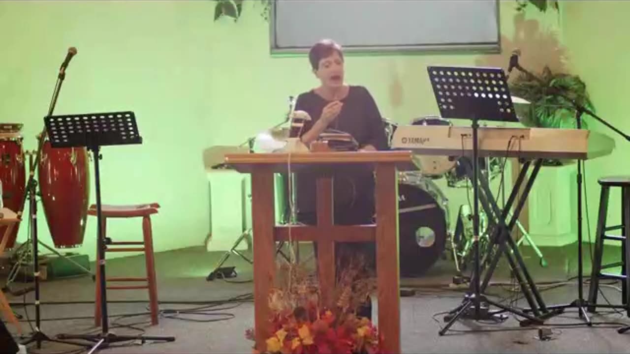 Galilee Guess giving a prophetic word about the endtimes, part 1 and 2.
