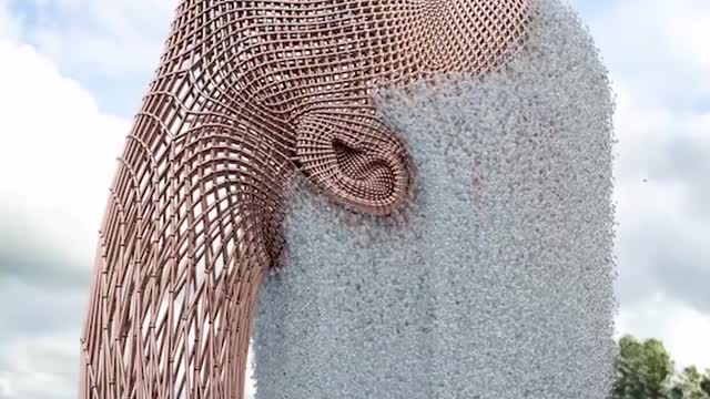 WATERFALL SCULPTURE