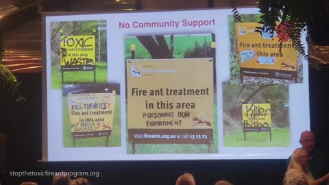 Fire Ants Community Forum - Currumbin Valley, Part 7.