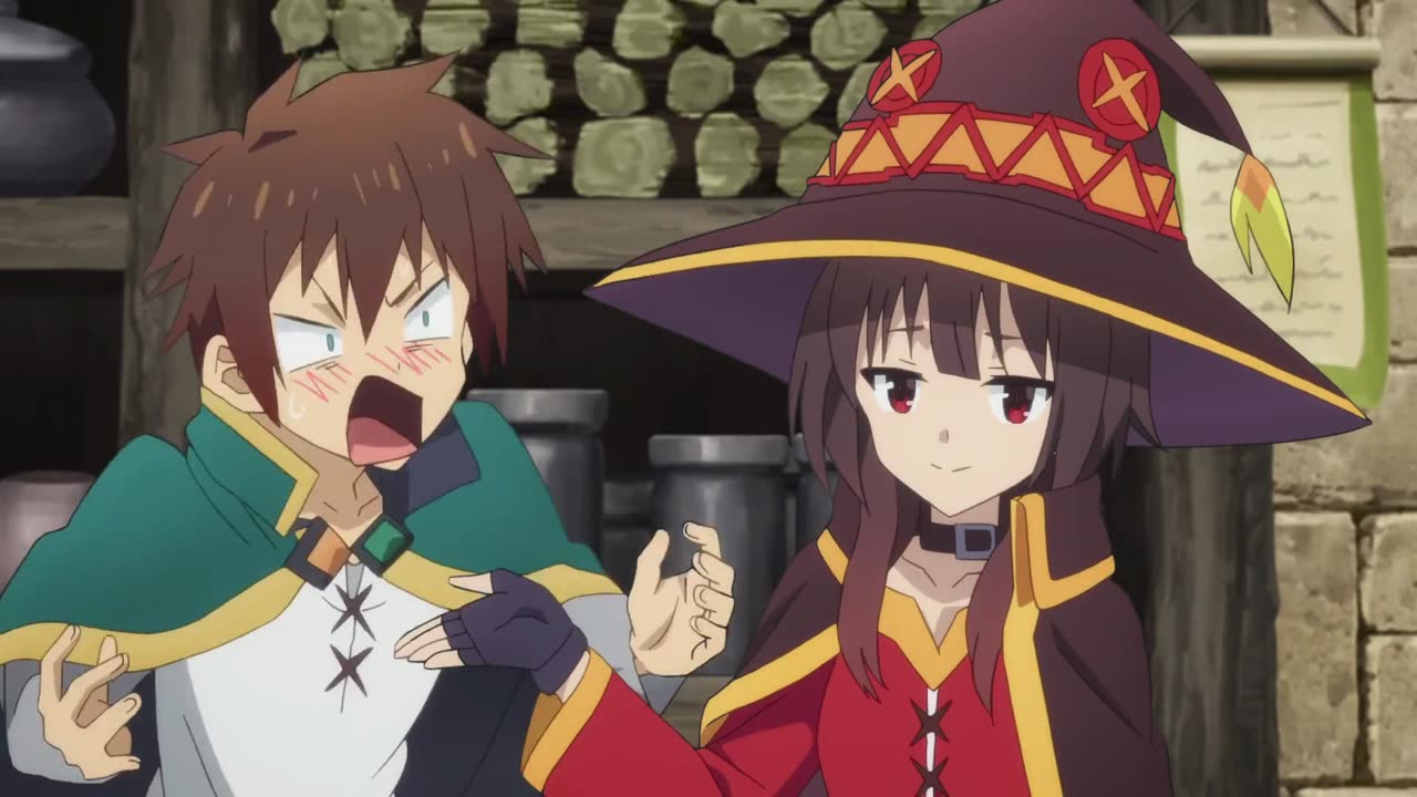 Konosuba 2 - Megumin is more mature than Yunyun