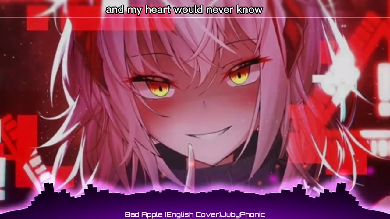[Nightcore] Bad Apple (English Cover)