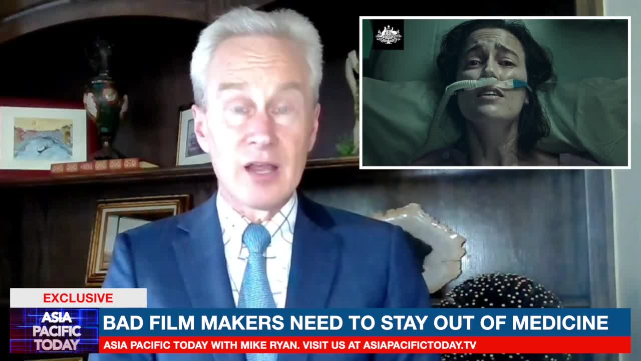 Dr. Peter McCullough rreacts to new Austrailian C-Vax commercial