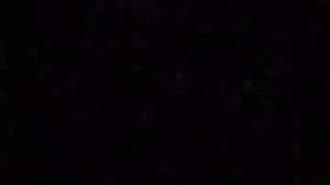UFO notturno al plasma
