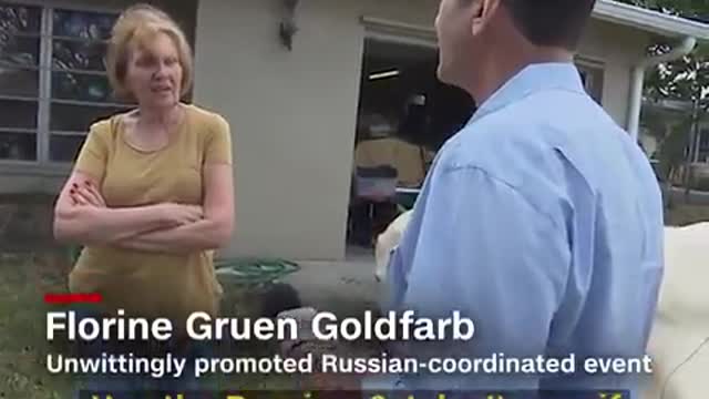 CNN reporter harasses elderly woman whose Facebook group was targeted by Russian trolls