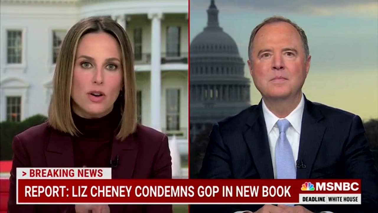 Pencil Neck Trips Over Himself To Praise Liz Cheney As MSNBC Host Eggs Him On