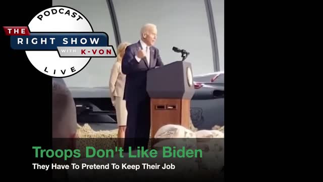 Biden Fails at Military Graduation (K-von) YIKES