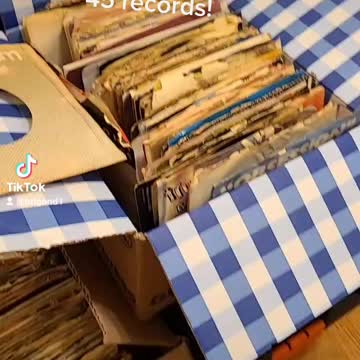 Given to me 45s records by a friend