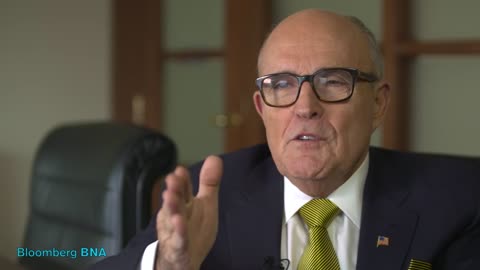 Rudy Giuliani: I Love Being A Lawyer