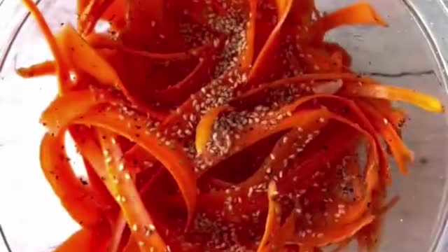 Carrot salad / healthy eating for good health /shorts