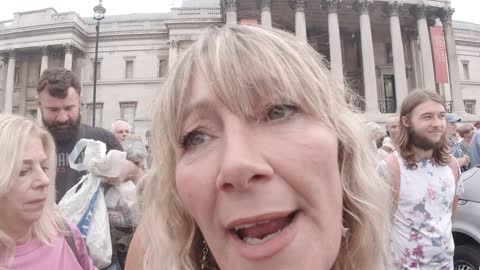 Trafalgar London Protest 24 July 2021 Ep2