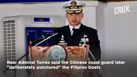 Philippines Troops "Fight With Bare Hands" As China Boards Filipino Ship In "Restrained" Move