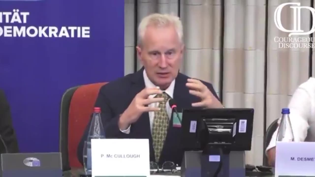 The infamous Peter McCullough UN speech on Vaccine Harm.