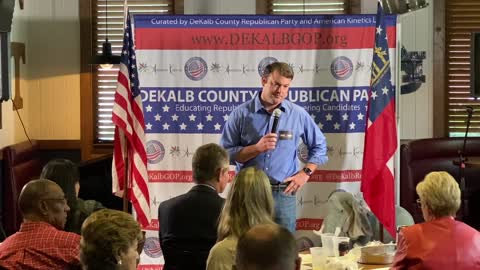 Dekalb GOP Breakfast Series with Senator Burt Jones