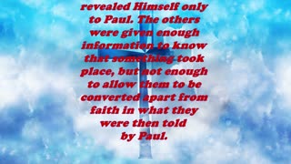 The Book of Acts 9:7 - Daily Bible Verse Commentary