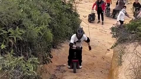 Bike in hill