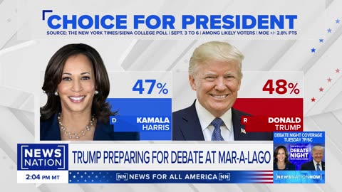 Latest polling shows Trump, Harris in virtual tie | NewsNation Now