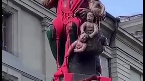 Childeater Fountain in Bern Switzerland