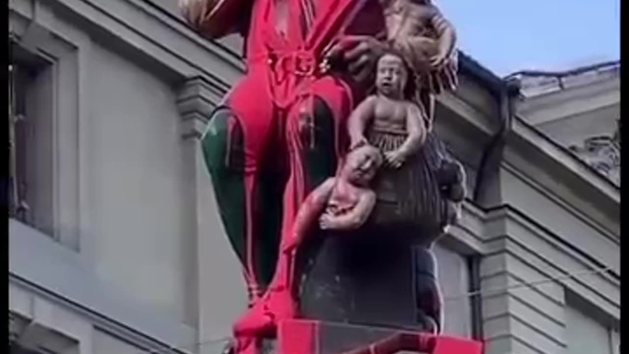 Childeater Fountain in Bern Switzerland