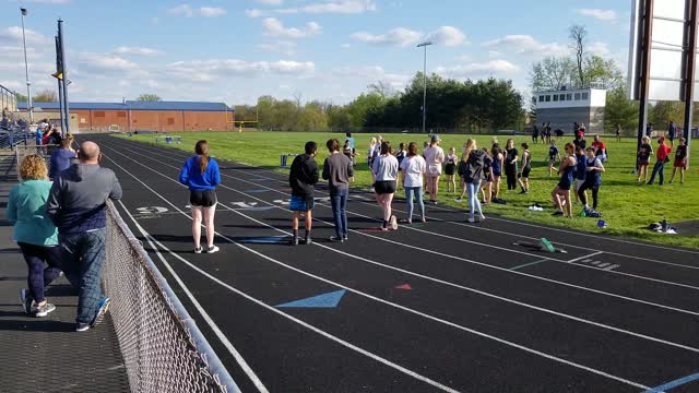 4.19.21 400m Dash Heat 1