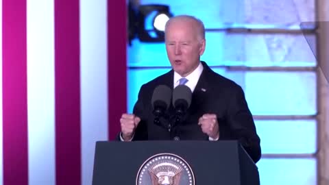 Biden says Putin 'cannot remain in power'