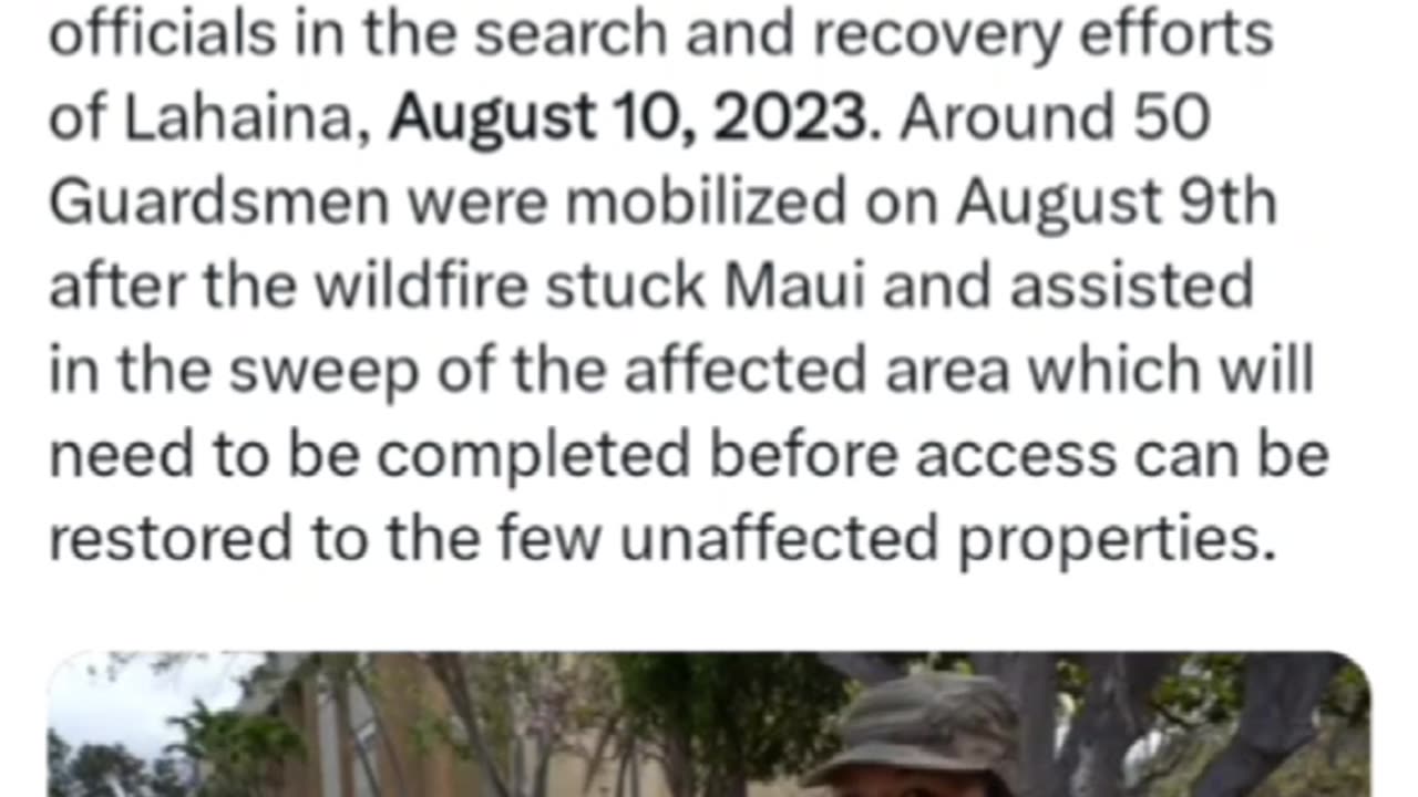 LISTEN CAREFULLY TO SARGENT KIM FROM MAUI HAWAII SPEAKING OF THE CURRENT SITUATION