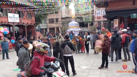 Dhime Baja, Nheega Jatra, Panga, Kirtipur, Kathmandu, 2080, Day 2, Part I