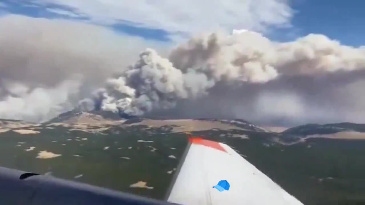 Massive Wildfire in Wyoming, USA. By design