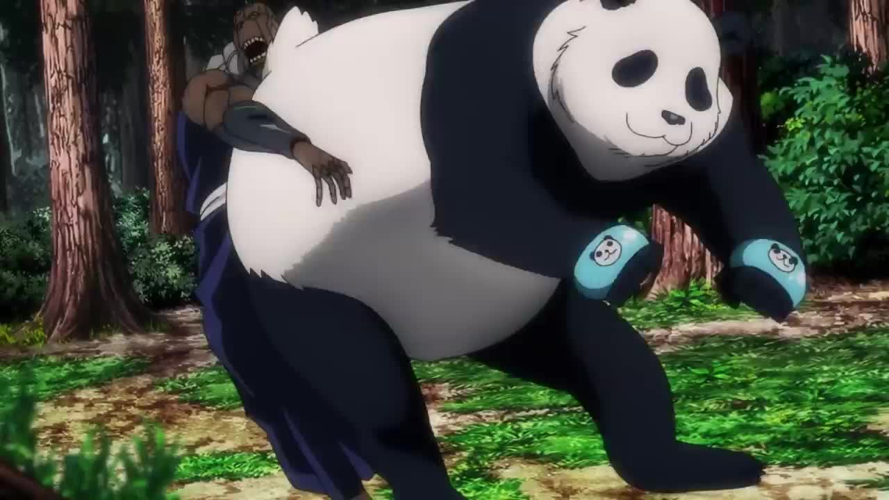 Panda vs Mechamaru - Jujutsu Kaisen