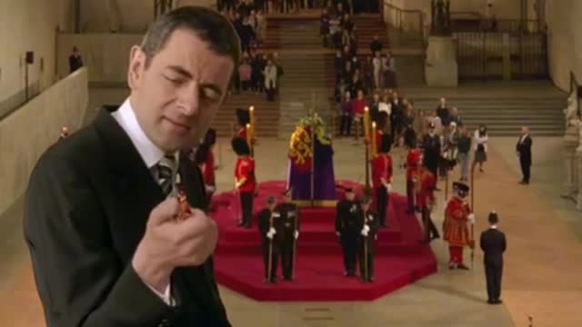 Mr Bean! LMAO!!