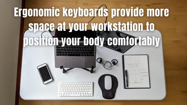 CM infographics Ergonomic Keyboard