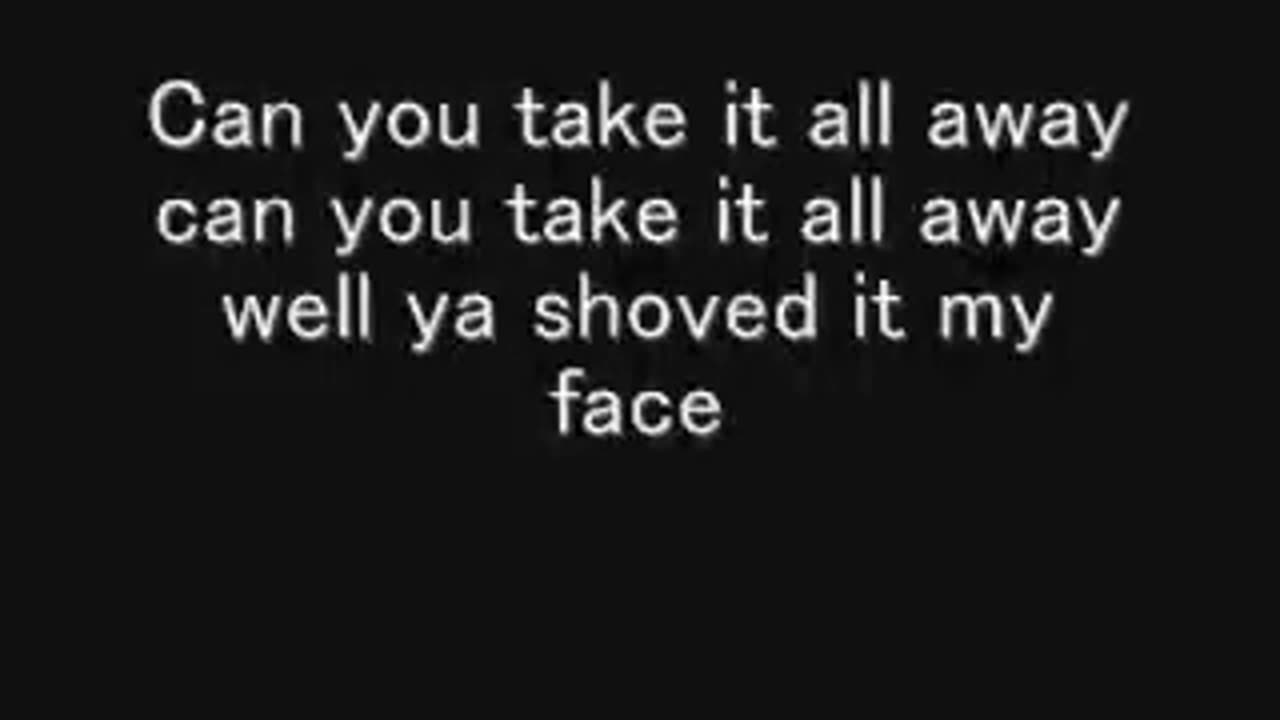 Puddle Of Mudd Blurry lyrics