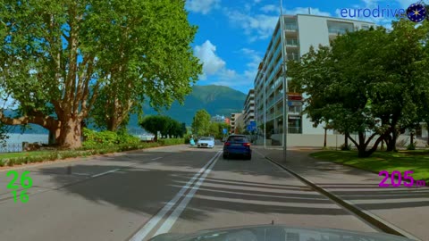 Switzerland🇨🇭Bellinzona to Locarno