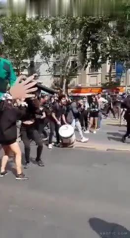 Naked Women Protest in France.mp4