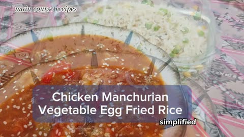 Chakin with vigitable rice
