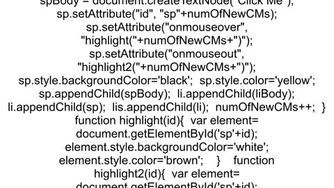 How to edit text style with Javascript